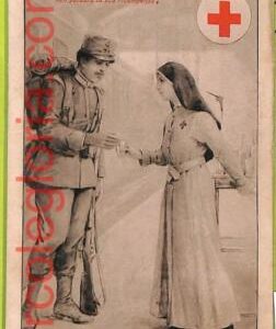 af6820 -  ITALY -   VINTAGE POSTCARD  Ansichtskarten -  RED CROSS  Illustrated