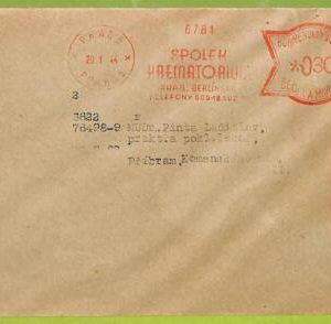 af9689 - Czechoslovakia - POSTAL HISTORY - COVER  - 1944, MEDICINE