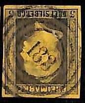 94907 5dD - Germany PRUSSIA Prussen - STAMPS - Michel #  4 - very fine USED