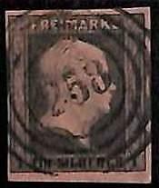 94907 5bC - Germany PRUSSIA Prussen - STAMPS - Michel #  2 - very fine USED