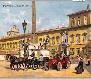 ab0175 - CARTOLINA D'EPOCA - ROMA Città : Quirinale (Palazzo Reale)