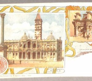 ab0176 - CARTOLINA D'EPOCA - ROMA Città : Basilica di S. Maria Maggiore