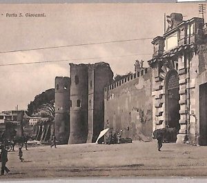 ab0189 - CARTOLINA D'EPOCA - ROMA Città : Porta S. Giovanni
