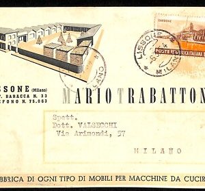 ab1953 - CARTOLINA D'EPOCA - MILANO Città : Pubblicitaria