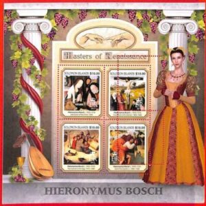 A4919 - SALOMONEN - ERROR MIPERF Miniatur s: 2017, Hieronymus Bosch, Art.-Nr