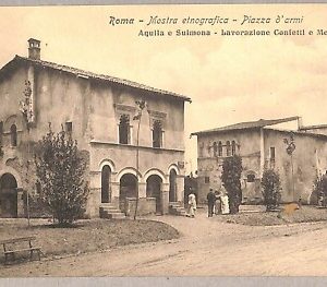 ab0249 - CARTOLINA D'EPOCA - ROMA Città : Piazza d'armi