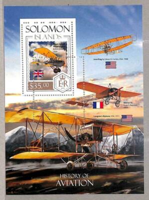 A4870 - SALOMON-INSELN - ERROR MIPERF: 2014 Geschichte der Luftfahrt, Flugzeuge