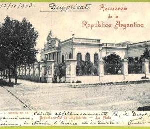 af0818 - ARGENTINA - Vintage Postcard - La Plata - 1903