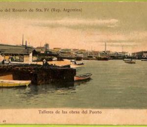 af0853 - ARGENTINA - Vintage Postcard - Rosario de Santa Fe