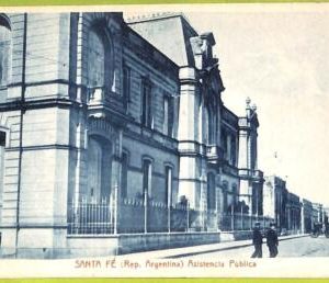 af0854 - ARGENTINA - Vintage Postcard - Santa Fe - Asistencia Publica