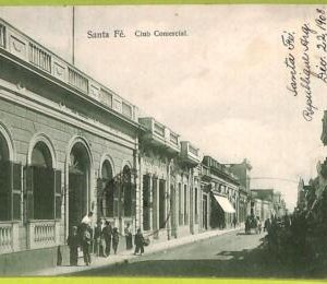 af0883 - ARGENTINA - Vintage Postcard -  Santa Fe - Club Comercial