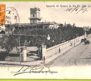 af0893 - ARGENTINA - Vintage Postcard - Rosario de Santa Fe - 1907