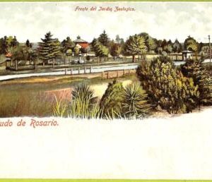 af0894 - ARGENTINA - Vintage Postcard - Rosario - Frente del Kardin Zoologico