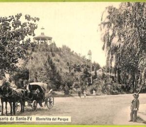 af0898 - ARGENTINA - Vintage Postcard - Rosario de Santa Fe-Montanita del Parque