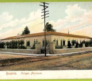 af0908 - ARGENTINA - Vintage Postcard - Rosario - Colegio Nacional