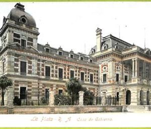 af0815 - ARGENTINA - Vintage Postcard - La Plata - Casa de Gobierno