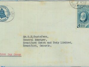 83304 - CANADA - POSTAL HISTORY - FDC Cover 1947 Alexander Graham Bell TELEPHONE