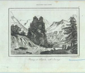 84902 - GEORGIA - VINTAGE Italian Engraving 1800's -  CAUCASE