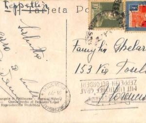 ac6409 - ARGENTINA - POSTAL HISTORY - Postcard to ITALY via ZEPPELIN   1934