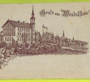 aa9541 - Ansichtskarten VINTAGE POSTCARD - GERMANY -  Weldelstein GRUSS AUS