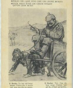 92124 - Vintage POSTCARD - Illustrated  WWI SATIRE anti Austrian RAEMAEKERS