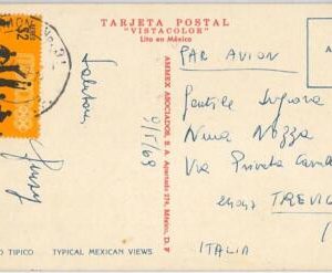 54443 - MEXICO - POSTAL HISTORY: SPORTS stamp POSTCARD: Olympics BASKETBALL 1968