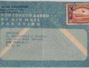 56565 - COSTA RICA - POSTAL HISTORY: STAMP on COVER 1941 FOOTBALL