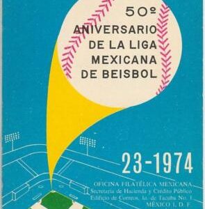 56615 - MEXICO - POSTAL HISTORY: OFFICIAL POSTAL LEAFLET 1974 - BASEBALL