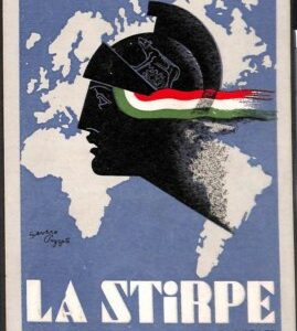 Lib457 - CARTOLINA d'Epoca - PUBBLICITARIA Illustrata - LA STIRPE Sepo 1940  RR!