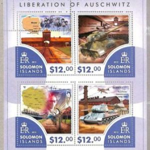 A4880 - SALOMONEN - FEHLER MIPERF: 2015, Auschwitz, Panzer, Flugzeuge