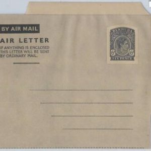 65820  - BERMUDA  - Postal History -  POSTAL STATIONERY : AEROGRAMME
