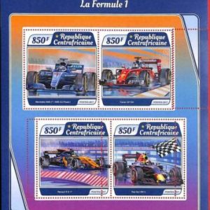A4336 - NIGER - FEHLER MISPERF: 2017 Formel 1, Ferrari, Red Bull, Mercedes...