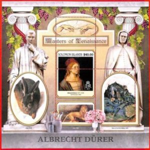 A4935 - SALOMONINSELN - ERROR MIPERF: 2017, Albrecht Dürer, Renaissance Art