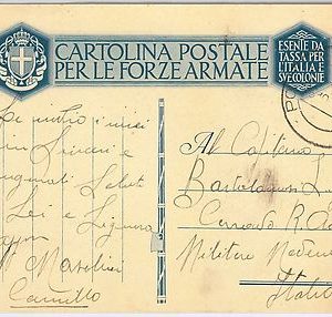 ITALIA COLONIE - Storia Postale - FRANCHIGGIA MILITARE : POSTA MILITARE N. 70