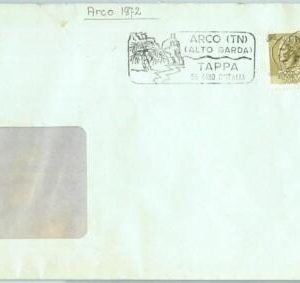 67962 - ITALY - POSTAL HISTORY -  SPECIAL POSTMARK:  CYCLING  1972 Arco Trento