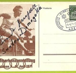 13182 - GERMANY - POSTAL HISTORY - Postal Stationery Card - Olympic Games - 1971