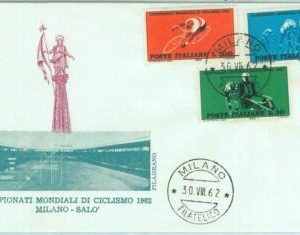 67966 - ITALY - POSTAL HISTORY -  FDC COVER:  CYCLING   1962