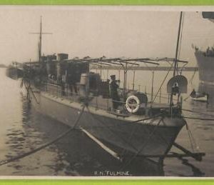 af6989 - ITALY - VINTAGE POSTCARD  Ansichtskarten -  SHIP "Fulmine"  NAVI
