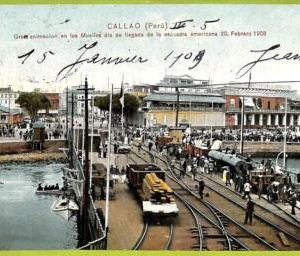 24790 - PERU  -  Vintage Postcard - Callao - 1909