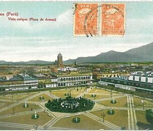 24844 - PERU - VINTAGE POSTCARD - LIMA