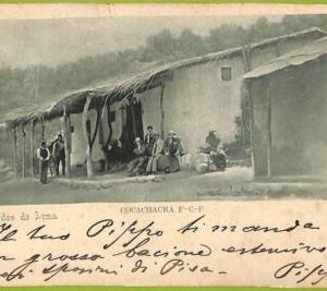 af2302 - PERU  -  Vintage Postcard - LIMA  - Ethnic - 1900