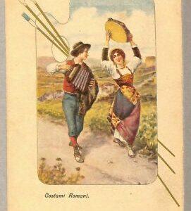 ab0017 - VINTAGE POSTCARD - ROME City: Roman costumes