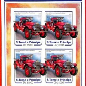 A3461 - SAO TOME & PRINCIPE, ERROR IMPERF Miniatur s: 2017,...