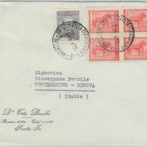 81423 - ARGENTINA - Postal History -   COVER to  ITALY 1961