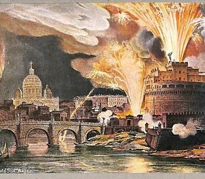 ab0003- VINTAGE POSTKARTE - ROM Stadt: Castel Sant'Angelo