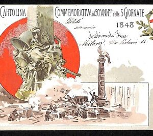 ab2178 - CARTOLINA D'EPOCA - MILANO Città : Pubblicitaria