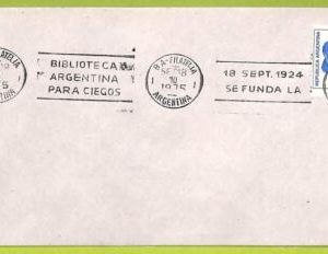 af9699 - Argentina - POSTAL HISTORY - COVER  - 1975, MEDICINE  Blindness
