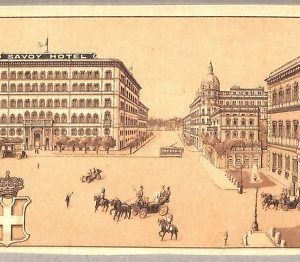 ab0028 - VINTAGE POSTCARD - ROME City: Savoy Hotel