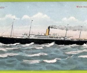 af7163 - VINTAGE POSTCARD  Ansichtskarten - SHIP, White Star Line "Arabic" NAVI