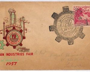 ai1948 - PAKISTAN - Postal History - EVENT Cover   1957  INDUSTRIAL FAIR